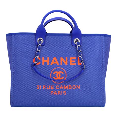 chanel deauville shopper 2021